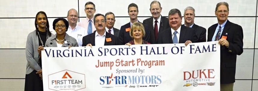 Virginia Sports Hall of Fame, Suffolk Auto Dealers, Jump Start Program