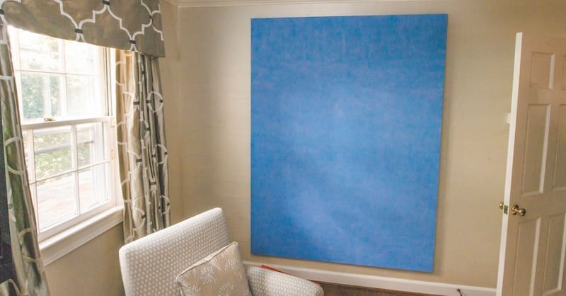blue canvas, Brother Rutter