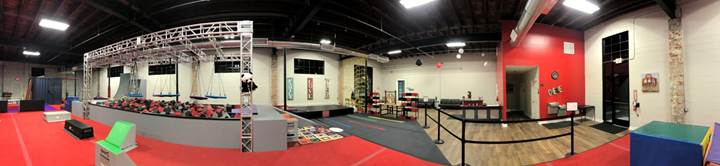 NinjaZone, Ribbon Chopping Ceremony, Gymnastics Inc., Hampton