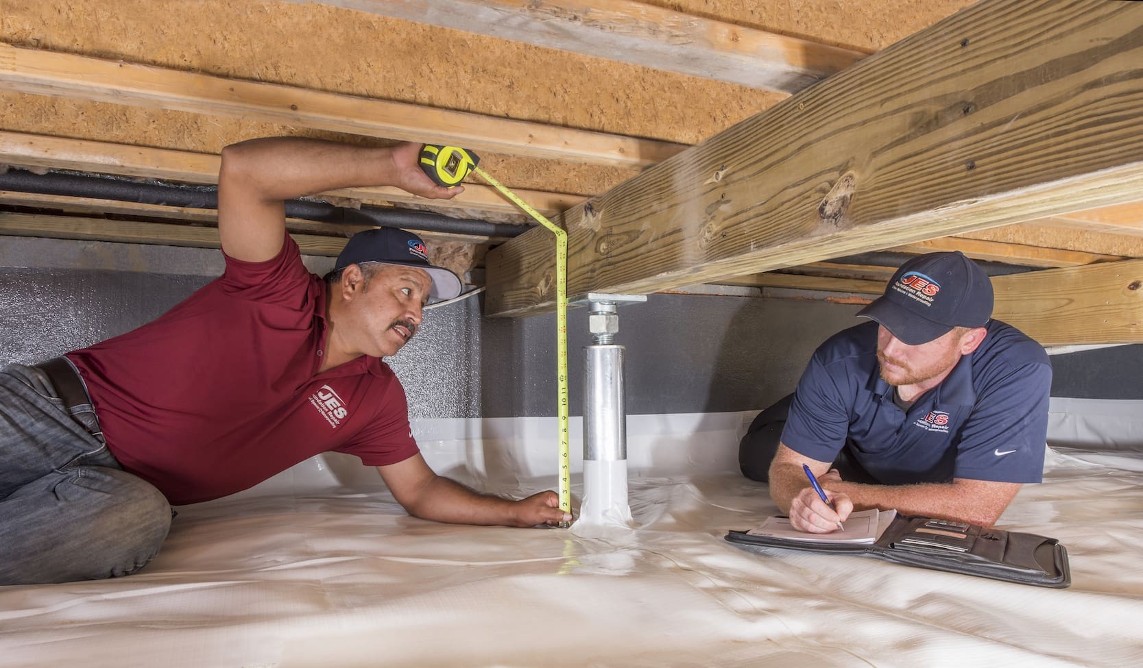 JES Foundation Repair Crawl Space Repair