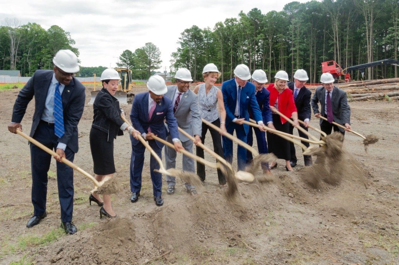 Groundbreaking for Newport News Tech Center