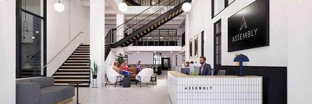 Assembly reception common area