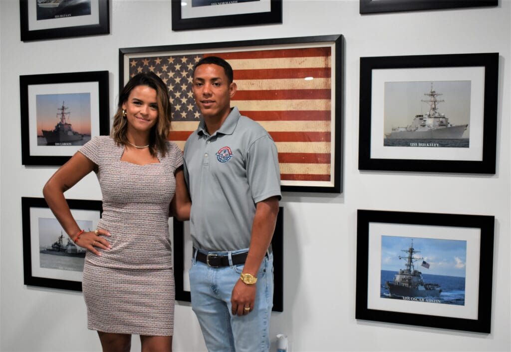Natalia and Rafa Famania, Founder/Owners of JRF Ship Repair